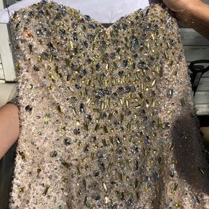 Fleur de Lis custom made gown.
